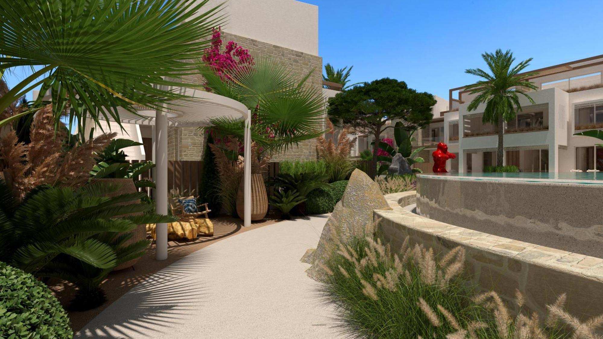 Uzenie All Suites Boutique Resort (Adults Only) Adelianos Kampos Ngoại thất bức ảnh