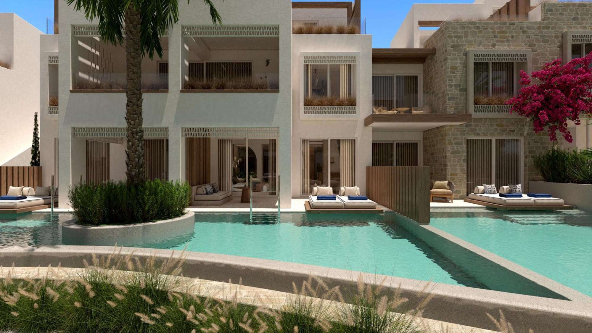Uzenie All Suites Boutique Resort (Adults Only) Adelianos Kampos Ngoại thất bức ảnh